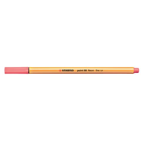 Fineliner Stabilo Point 88® 0,4 mm rosso neon 88/040